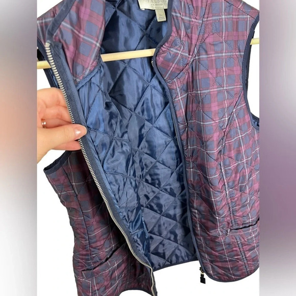 Talbots • Plaid Vest - Picture 6 of 7
